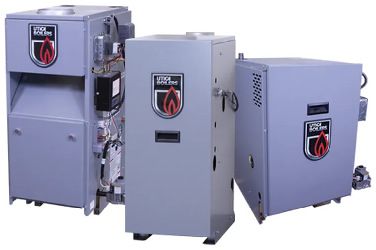 Utica Boilers cast iron gas boilers, the line Shane & Son's installs and services